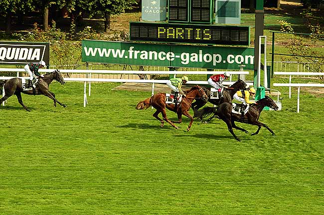 Arrivée quinté pmu PRIX PEARL CAP à SAINT-CLOUD
