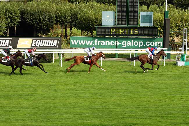 Arrivée quinté pmu PRIX LE CAPUCIN à SAINT-CLOUD