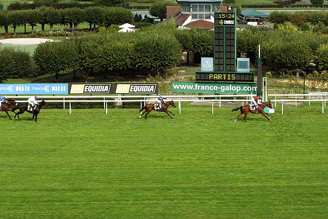 Arrivée quinté pmu PRIX HULA DANCER à SAINT-CLOUD