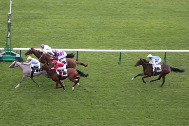 Arrivée quinté pmu PRIX DE LA CASCADE à LONGCHAMP