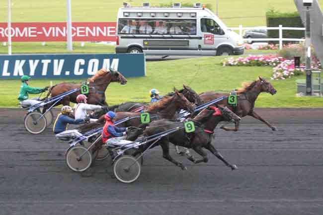 Arrivée quinté pmu PRIX DE MONTELIMAR à PARIS-VINCENNES