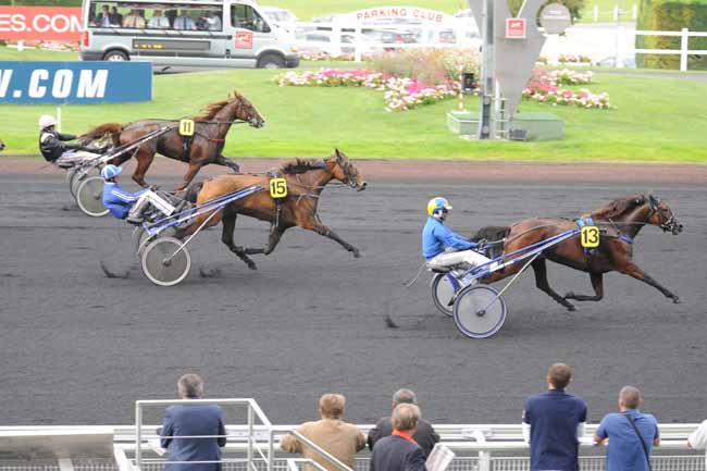 Arrivée quinté pmu PRIX DE TAVERNY à PARIS-VINCENNES