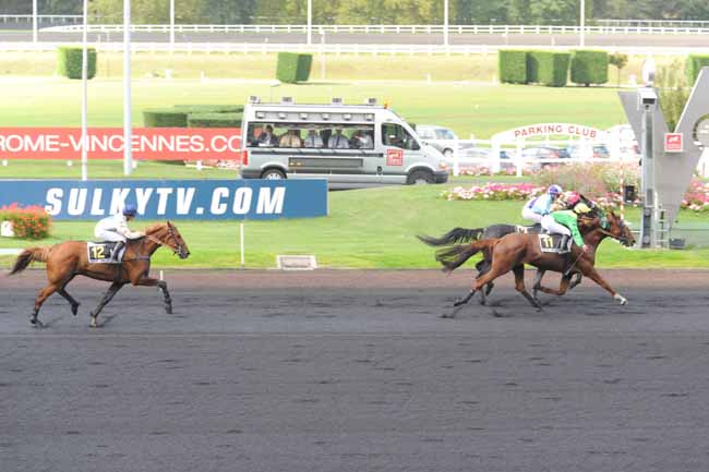Arrivée quinté pmu PRIX GASTON ROUSSEL à PARIS-VINCENNES