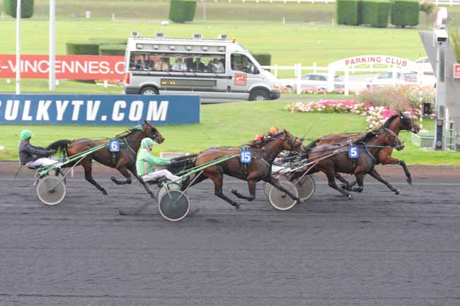 Arrivée quinté pmu PRIX D'AUVERGNE à PARIS-VINCENNES
