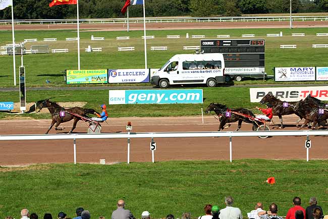 Arrivée quinté pmu PRIX DU CONSEIL REGIONAL DE BASSE-NORMANDIE à LISIEUX