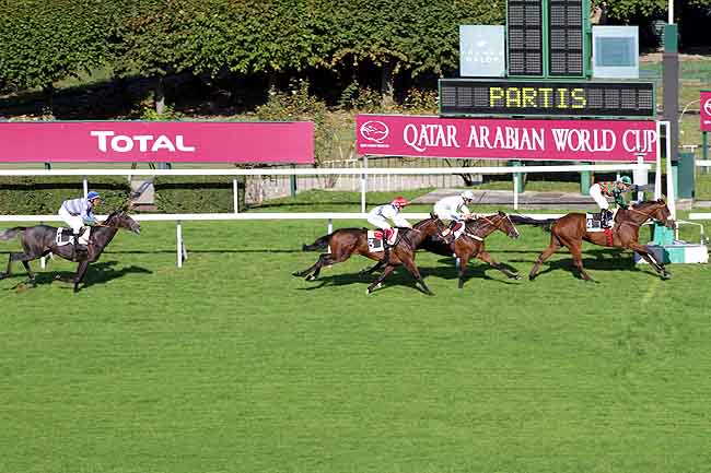 Arrivée quinté pmu PRIX DU BOURBONNAIS à SAINT-CLOUD
