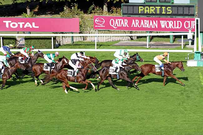 Arrivée quinté pmu PRIX DE SAINT-JEAN LIGOURE à SAINT-CLOUD