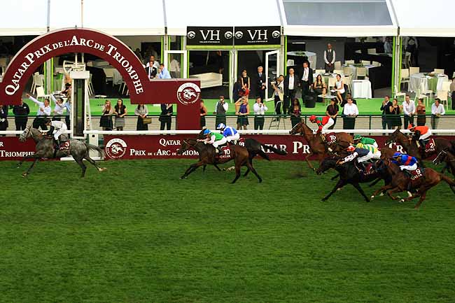 Arrivée quinté pmu QATAR GRAND HANDICAP DE LONGCHAMP à LONGCHAMP