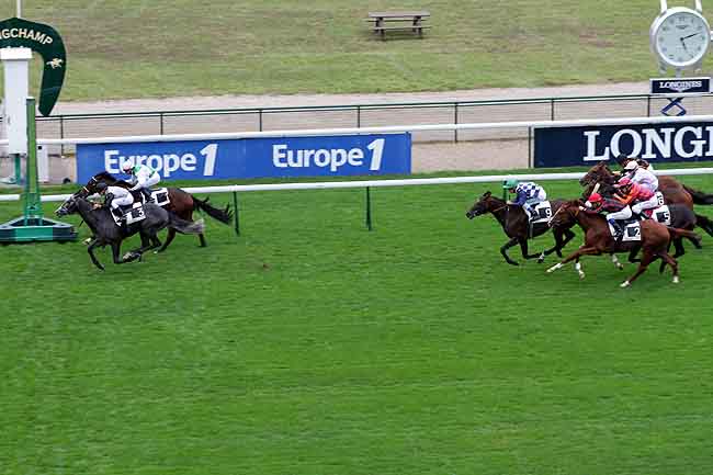 Arrivée quinté pmu PRIX DE LA CHAUSSEE D'ANTIN à LONGCHAMP