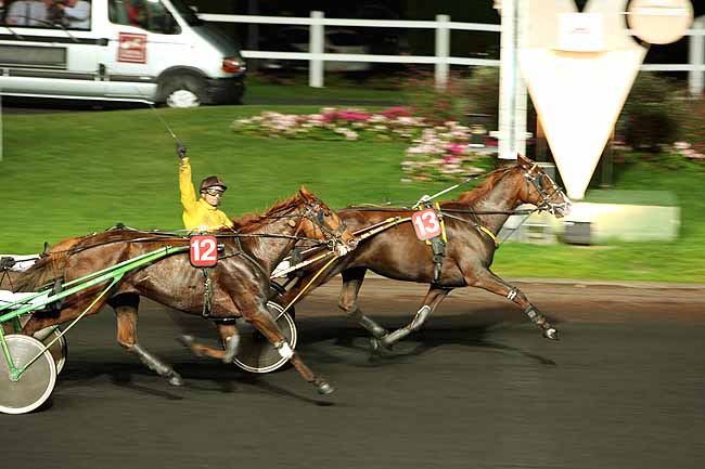 Arrivée quinté pmu PRIX BADENIA à PARIS-VINCENNES