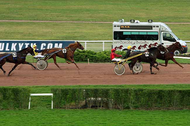 Arrivée quinté pmu PRIX DE LA PORTE D'ISSY à ENGHIEN