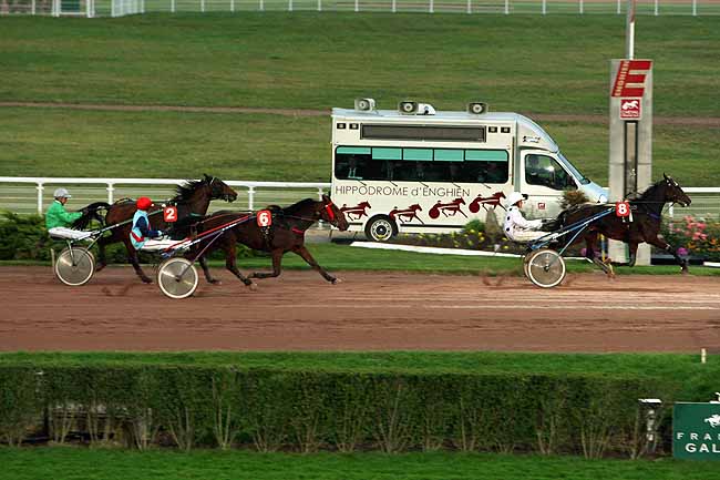 Arrivée quinté pmu PRIX DE LA PORTE D'AUBERVILLIERS à ENGHIEN