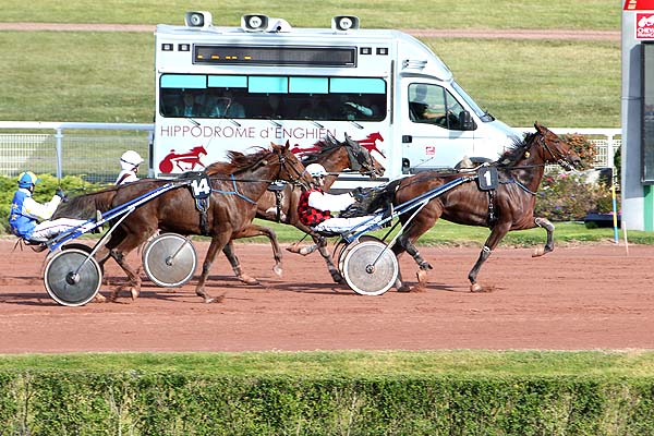 Arrivée quinté pmu PRIX ARMAND DE BELLAIGUE à ENGHIEN