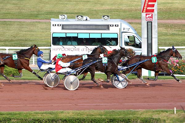 Arrivée quinté pmu PRIX DE LA TOUR MONTPARNASSE à ENGHIEN
