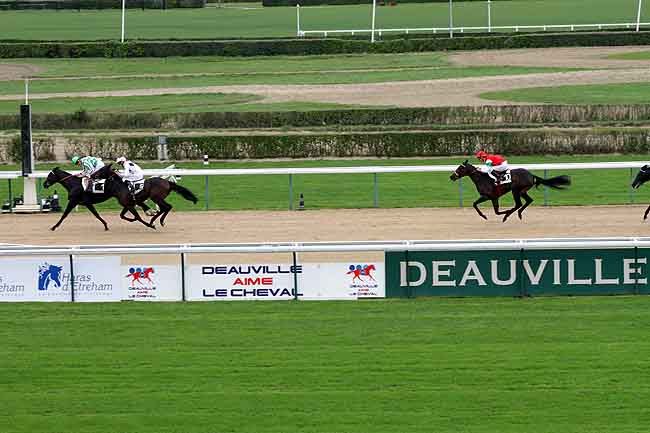 Arrivée quinté pmu PRIX DE L'EPRONNIERE à DEAUVILLE