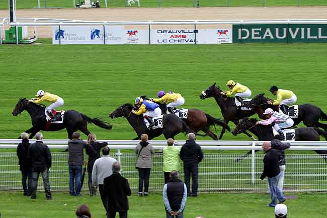 Arrivée quinté pmu PRIX DE LA BANCHE à DEAUVILLE