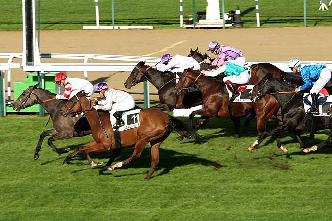 Arrivée quinté pmu PRIX VULCAIN à DEAUVILLE