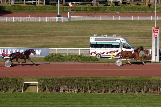 Arrivée quinté pmu PRIX DE LA PORTE DE LA VILLETTE à ENGHIEN