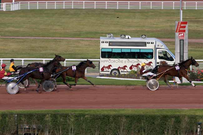 Arrivée quinté pmu PRIX DE MONTRESOR à ENGHIEN