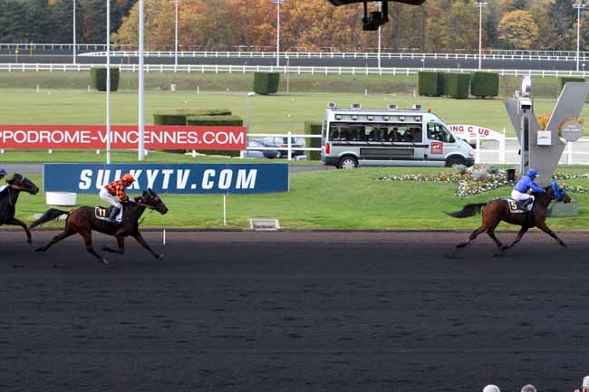 Arrivée quinté pmu PRIX DE CHAROLLES à PARIS-VINCENNES