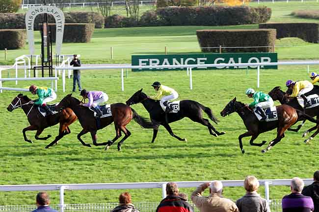 Arrivée quinté pmu PRIX D'ARCUEIL à MAISONS-LAFFITTE