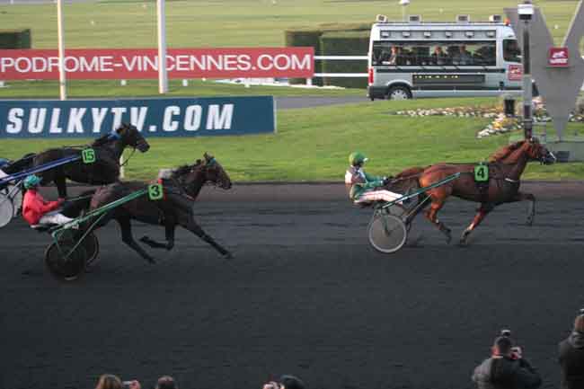 Arrivée quinté pmu PRIX DE BELLE ILE à PARIS-VINCENNES