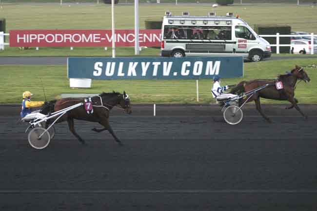 Arrivée quinté pmu COUPE DES AMATEURS (GR B) à PARIS-VINCENNES