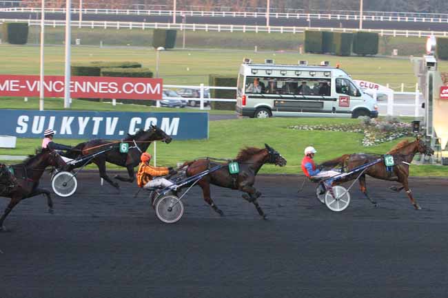 Arrivée quinté pmu PRIX JACQUES DE VAULOGE à PARIS-VINCENNES