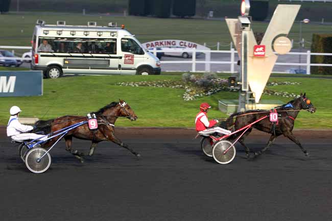Arrivée quinté pmu PRIX DE BARENTON à PARIS-VINCENNES