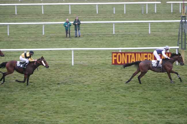 Arrivée quinté pmu PRIX DU ROCHER DES DEMOISELLES à FONTAINEBLEAU