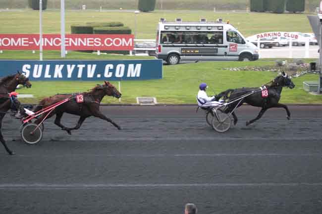 Arrivée quinté pmu PRIX DE BAGNOLES DE L'ORNE à PARIS-VINCENNES