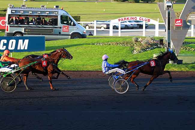 Arrivée quinté pmu PRIX DE MENNEVAL à PARIS-VINCENNES