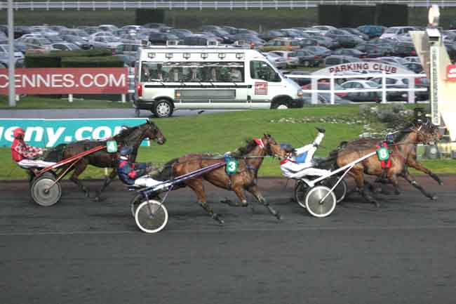 Arrivée quinté pmu PRIX EQUI.POUR TOUS (COUPE INTER-REGIO 4ANS) à PARIS-VINCENNES