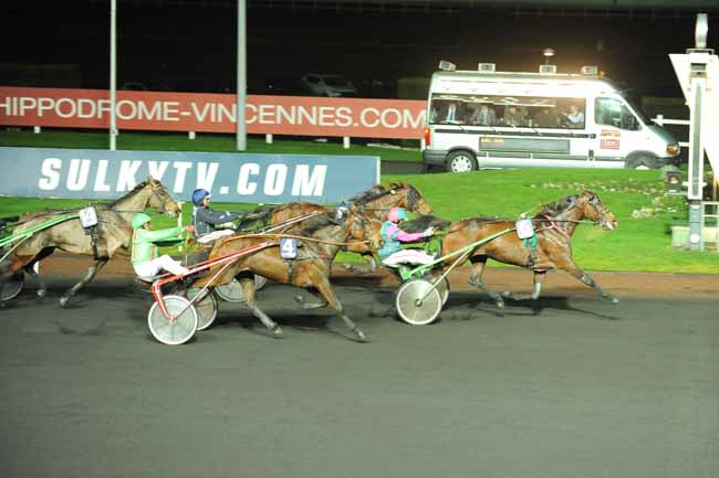 Arrivée quinté pmu PRIX COVOITURAGE.FR (PRIX POMONA) à PARIS-VINCENNES