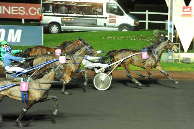 Arrivée quinté pmu PRIX POSIDONIUS à PARIS-VINCENNES