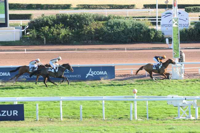 Arrivée quinté pmu PRIX DE LA PROMENADE DES ANGLAIS à CAGNES-SUR-MER