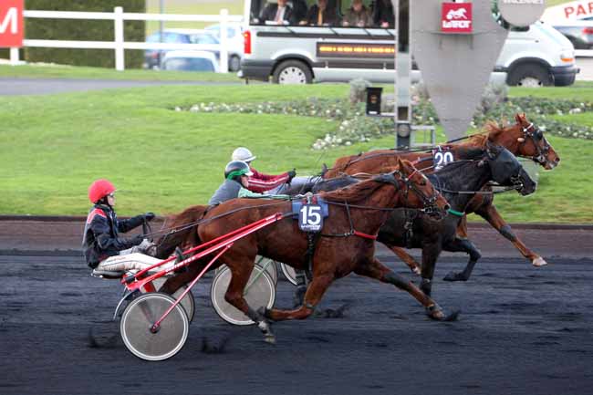 Arrivée quinté pmu PRIX GUY LUX-PAS D'ENFANT(POITOU-CHARENTES) à PARIS-VINCENNES