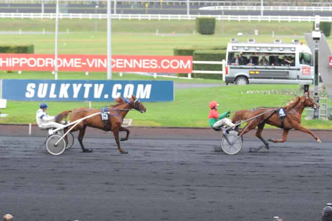 Arrivée quinté pmu PRIX DE VILLERS COTTERETS à PARIS-VINCENNES