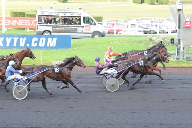 Arrivée quinté pmu PRIX D'EVRECY à PARIS-VINCENNES