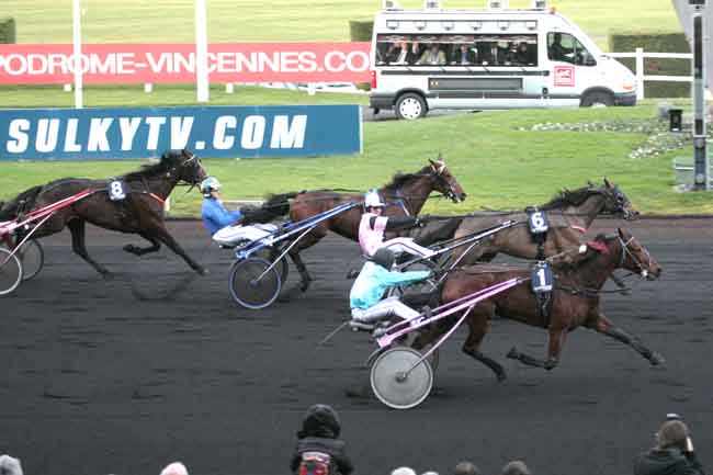 Arrivée quinté pmu PRIX DE SAINT-JAMES à PARIS-VINCENNES