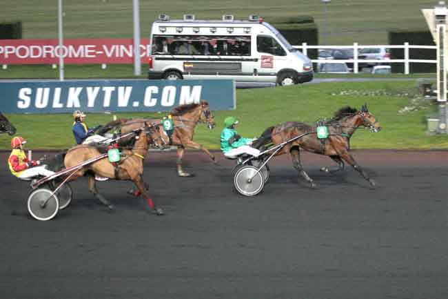 Arrivée quinté pmu PRIX DE PITHIVIERS à PARIS-VINCENNES