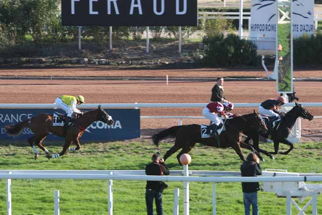Arrivée quinté pmu PRIX FRANCE BLEU AZUR à CAGNES-SUR-MER