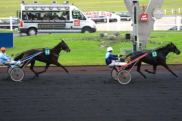 Arrivée quinté pmu PRIX DES HORTENSIAS à PARIS-VINCENNES