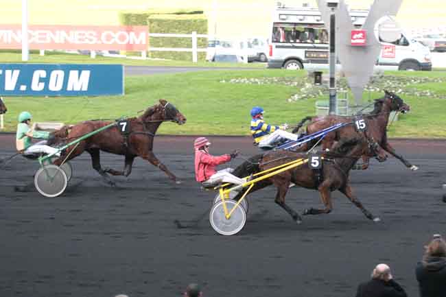 Arrivée quinté pmu PRIX DU GARD à PARIS-VINCENNES