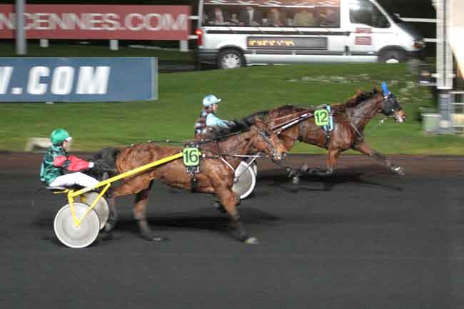 Arrivée quinté pmu PRIX DE CHATEAU-SALINS à PARIS-VINCENNES