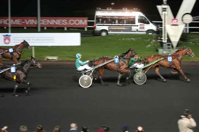 Arrivée quinté pmu PRIX DE MARLY à PARIS-VINCENNES
