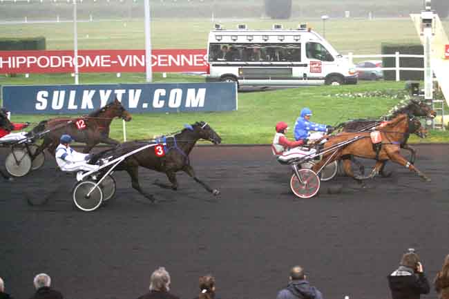 Arrivée quinté pmu PRIX DE JUVIGNAC (GR B) à PARIS-VINCENNES