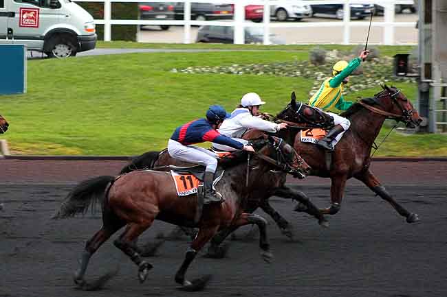 Arrivée quinté pmu PRIX YVONNICK BODIN à PARIS-VINCENNES