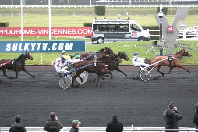 Arrivée quinté pmu PRIX DE JUSSAC à PARIS-VINCENNES