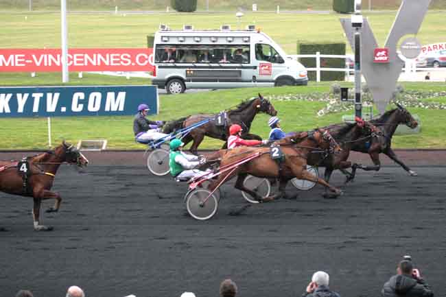Arrivée quinté pmu PRIX DE BRETEUIL à PARIS-VINCENNES